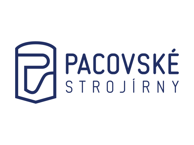 logo pacovské strojírny